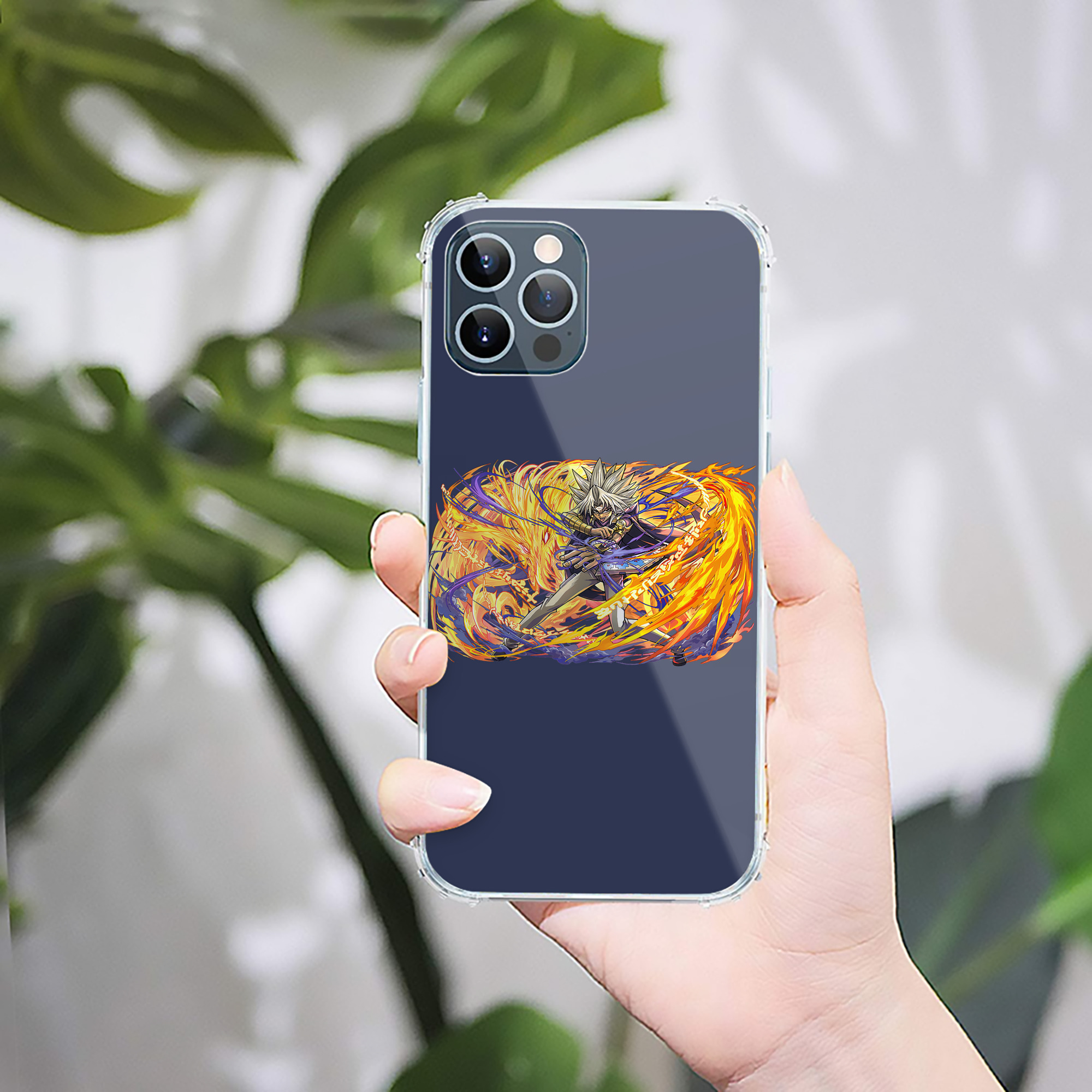 （画像用） 遊☆戯☆王 Yu-Gi-Oh! 【iPhone 12シリーズ対応】透明スマホケース（クリアソフトケース）